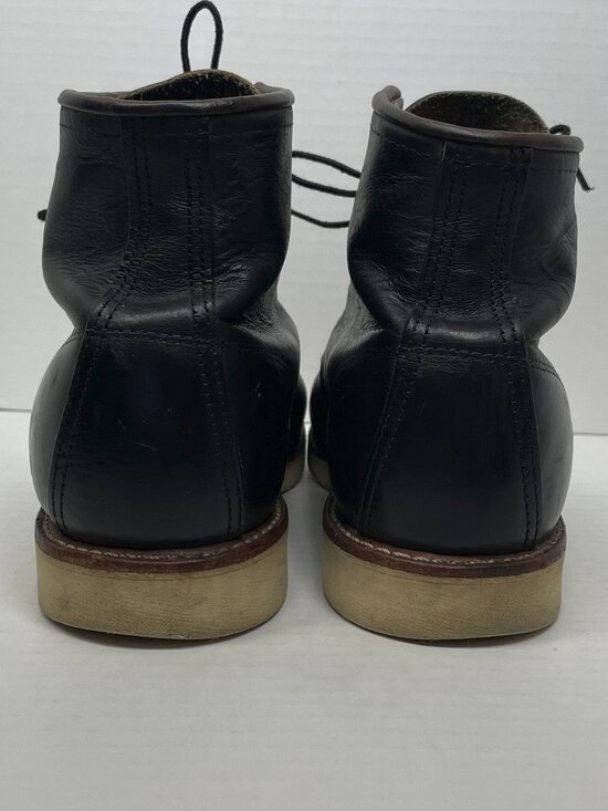 Red Wing Boots Men’s Size 11 D Leather 8890 Black Lace Up Work See Pics main image 14